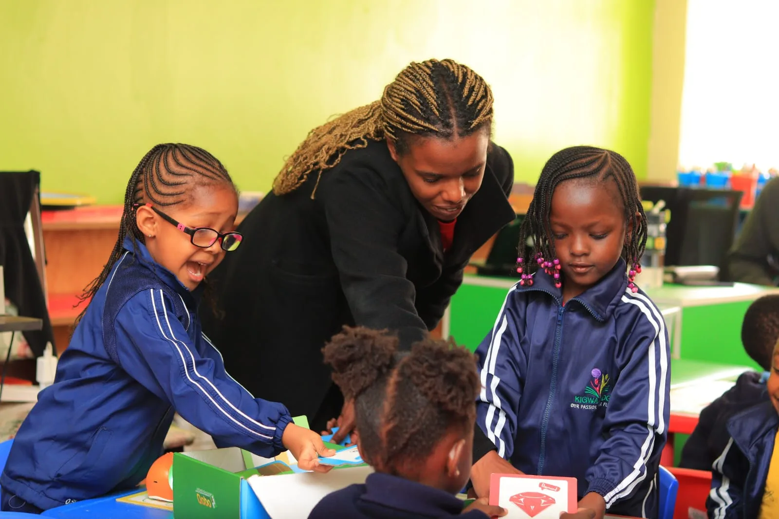 Collaborative Classroom Learning at Kigwa Ridge School